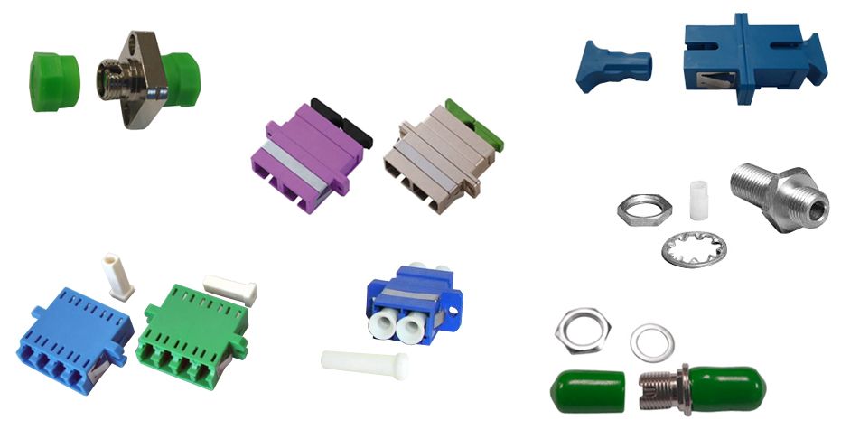 fiber-optic adapters from AMS Technologies