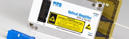 erbium-doped fiber amplifiers from MPB Communications