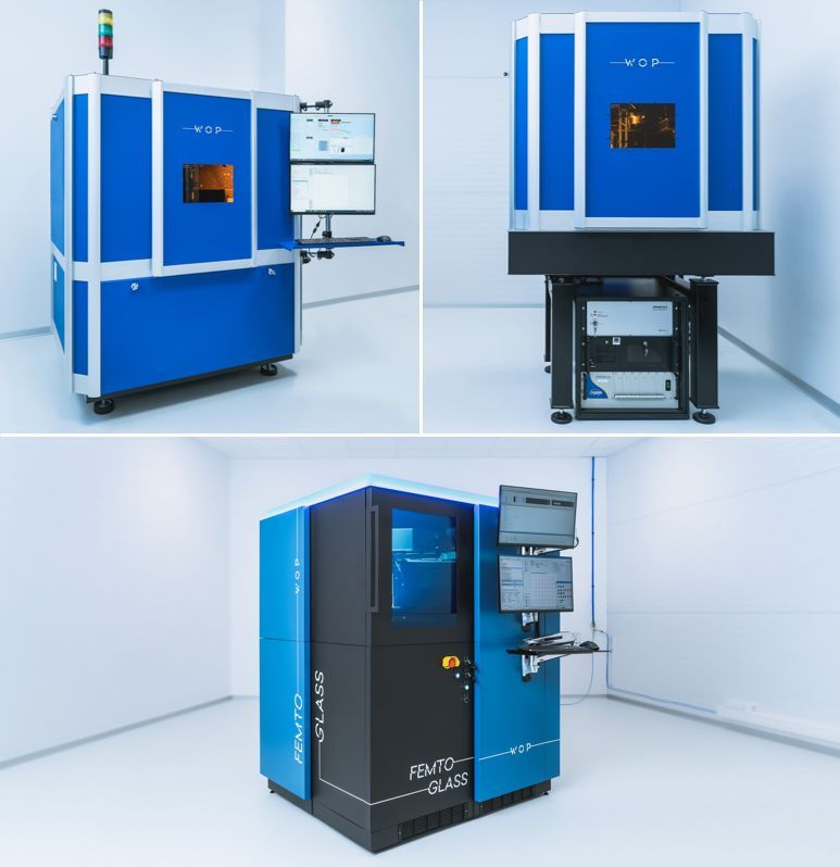 laser material processing machinery from Workshop of Photonics