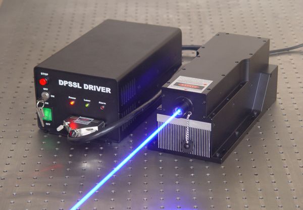 blue lasers from CNI Laser